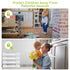 Matenf Child Proof Cabinet Locks, 4 Packs Baby Safety Latches for Drawers and Refrigerators, Easy to Use