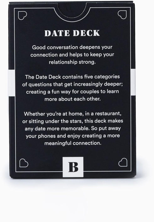 50 BestSelf Date Deck Conversation Cards Engaging for Couples - Fun and Thought-Provoking Date Night Game - Playing