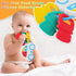 5PCS 0-18 Baby Sensory Toys - Baby Rattle Teething Toys Kits with Music, Infant Newborn Montessori Toys for Boys Girls