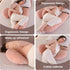 ele ELEOPTION Pregnancy Pillow for Sleeping Pregnant Women Soft Pregnancy Body Pillow, Support for Back, Belly, HIPS