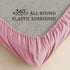 NookZuzu 3 Set,Pink Set 3-Piece Set Set Piece Toddler Sheet Basics Bed Sheet for Toddler,Microfiber Sheet Soft