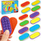 Ziogogco 12PCS Silicone Magnetic Slider Toysfor Adults & Teens, Relieves Stress and Anxiety