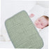 LIFKOME 100% Set 6pcs Cotton Burp Cloths Soft Muslin Baby Washcloths Newborn Girls Boys Towels for Face Drool Sweat