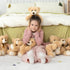 MaoGoLan 7Pcs Bulk Teddy Bears Stuffed Animals, Soft Mini Teddy Bears for Baby Shower and Party