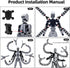 PkghoKids T13 Accessories,T13 t-13 3D 7.2inch) Action Figure Already Assembled Multi-Jointed Movable,for Collectors