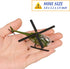 Die-cast Military Vehicles - 6 Pack Assorted Alloy Metal Army Vehicle Models, Mini Army Toy Playset for Kids
