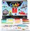 Arteza Kids Air Dry Clay, 42 Bars, Sea Life Stage Modeling Kit with 14 Mini-Stages and Craft Supplies