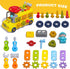 53 3-5 Set SO&MOTOYS PCS Montessori Tool Kit for Toddlers | Realistic Kids Screwdriver with Engineer Doll | STEM