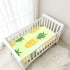 Bseiialft 52 28 Pineapples Green Leaves Crib Sheets for Boys Girls Soft and Breathable Cotton Baby Sheets for Standard