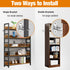 Anti Tip Furniture Anchors (10 Packs) - Baby Proofing Wall Anchor Straps for Dresser Safety, White