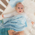 Infant(47"x60") KAINSY Custom Baby Blanket, Baby Personalized Name Blanket for Boys Kids with Double Layer Dotted
