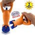 14.5" Set 2 Pack Matty's Toy Stop Plastic Sand Grabber Claw Scoops for Sand & Beach (Blue/Yellow & Orange/Blue) Gift