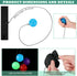 Wrist Balls on a String with Elastic Return Ball, Bulk Flashing Wristband Toys for Birthday Party Favors