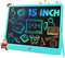 TEKFUN 15" LCD Writing Tablet for Kids, Large Drawing Pad for Boys