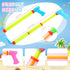 6 Pcs 24" Water Gun Cannon, Colorful Plastic Water Shooters for Outdoor Pool, Beach, and Backyard Play