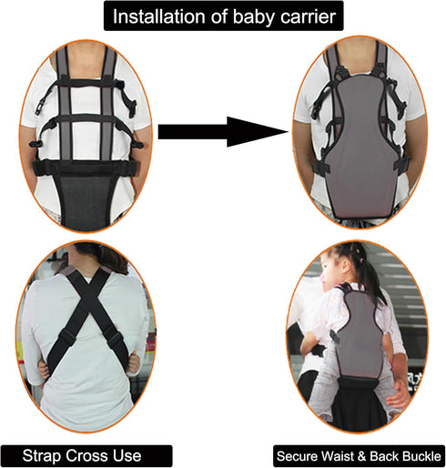 saicheek 5.6" 7.9" 13.8" Toddler Travel Suitcase Seat with Anti-Slip Rope,Ride on luggage for Kids, Size L x W x H: L x