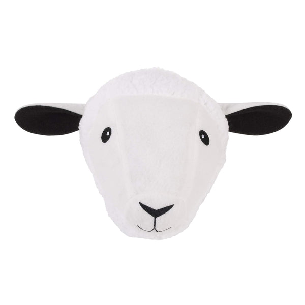 Little Love by NoJo Plush Fleece White Sheep Wall Décor