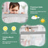 77-in (77 INCH, HONEY JOY Bed Rail for Toddlers, Extra Long, Portable Safety Bed Guardrail w/Double Safety Child Lock