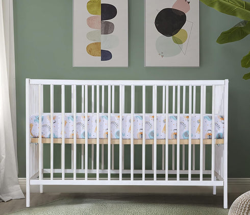 4 Pack, Bimocosy Crib Sheets Baby Crib Sheets Fitted for Boys and Girls Breathable & Snug Fit, Soft Toddler Bed Sheets