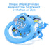 Set 3-Pack LittleForBig Bigshield Generation-II Adult Sized Printed Pacifiers My Little Baby Pattern