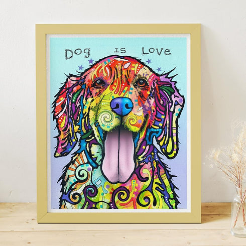 Pintoo Jigsaw Puzzles, 2000 Piece for Adults - Dean Russo Dog is Love, Beautiful Plastic Puzzle