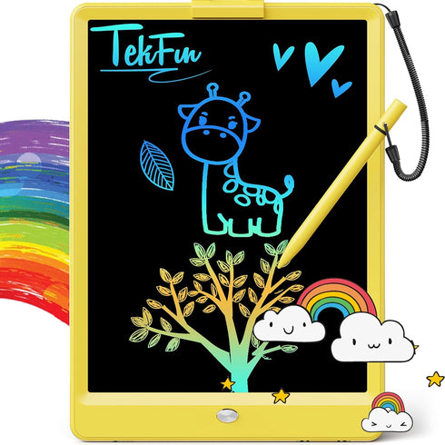 TEKFUN Toys for Girls Boys, 10IN LCD Writing Tablet, Magic Doodle Board for Toddlers Drawing Pad