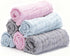 Bear Rocket Organic Muslin Baby Washcloths 6 Pack Baby Bath Face Towel 12x12 Inch