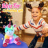 WEWILL 12'' Light Up Unicorn Stuffed Animal, LED Plush Toy, Glow in Dark Bedtime Companion for Kids