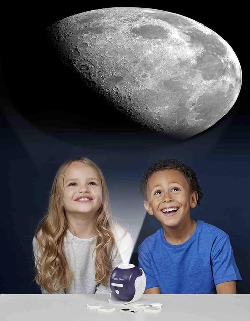 12' Brainstorm Toys: Night Sky Projector - Solar System, Constellations, Starlight & Moonlight Projector - Projection