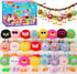 Holydeck 24 Pcs Cute Plush Keychains Toys Keychain Decoration Stuffed Toy Bulk Great