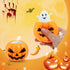12PCS 6 BILLMOSS Halloween Pumpkin Squishy Toys - Colors Stress Relief Ghost Toy for Trick or Treat Party Suppliers