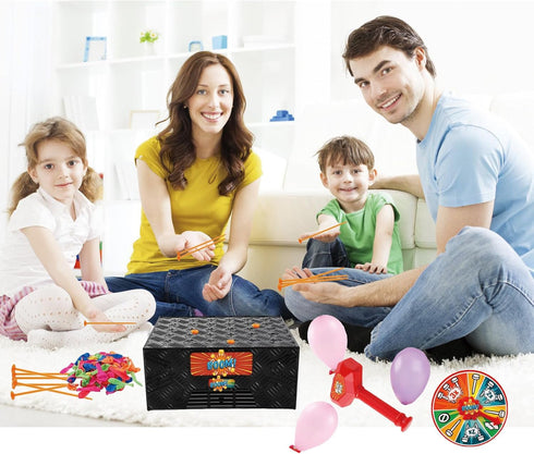Whack a Balloon Game - 2024 New Balloon Pop Game for Adults and Kids, Tricky Balloon Board for Family Party