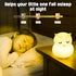 Dimming 9 Baby Night Light for Car Seat- Function Colors Changing Eye Caring Portable Rechargeable & Timing Bedside