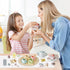 Set 34 Set 3-5, Set Wooden Tea Party for Little Girls, PCS Wooden Tea for Toddlers Pretend Play Kids Wood Tea Toy, Play