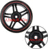 Hard Plastic Wheel Rims & Tires 12mm Hex for Traxxas HSP Tamiya Kyosho Himoto 1/10 RC Drift Car