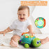 6 12 Tummy 12-18 6 7 8 9 10 1 2 Letapapa Baby Toys to Months, Time Toy for Months, Musical Turtle Crawling Toys