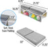 Elbow Set HealthSmart Baby Bath Kneeler and Rest Pad Ultra-Thick, Non-Slip, Water-Resistant & Machine-Washable with Toy