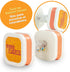BEBE FUERTE Twist & Shake Dumbbell by Robin Arzon - Bilingual Toddler Sensory Toys - Baby Workout Toys - Baby and Toddler Gifts for Ages 3 Months and Up