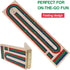 Set, 9 3 2-3 GOTHINK Folding Cribbage Board Game Classic Wooden Cribbage Boards Game for Family Fun, Multi-Colored