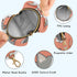 YETTASBIN Cute Cat Portable Pacifier Holder Case with Metal Hook Buckle & Zipper for Diaper Bag and Stroller, Versatile