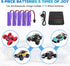 5PCS 3.7V 1000mAh Lipo Battery With 5-IN-1 Charger RC Toy Car Battery SM-2P Plug For TB202 TB201 TM201 TM202 TC141 DE35 DE38 DE40 DE50 RC Cars,Trucks,Stunt Vehicles (5PCS Battery+5-IN-1 Charger)