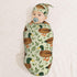 Set KiuLoam Cute Mallard Duck Leaf Animal Print Newborn Swaddle Blanket with Hat Soft Newborn Receiving Blankets Baby