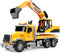 Dwi Dowellin Large Excavator Truck Toy for 3 4 5 6 Year