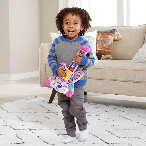 Pink VTech Zoo Jamz Tiger Rock Guitar - Fun Learning Toy for Kids
