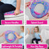 Barbie Soft Potty Training Seat for Toilet with Storage Hook, Cushioned Non-Slip Potty Ring with Splash Guard, Built