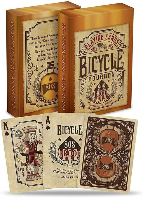 Bicycle Bourbon Playing Cards, Brown