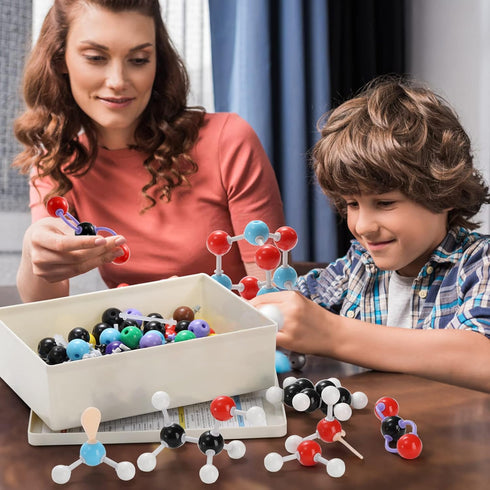 SOUJOY 444 Pieces Chemistry Molecular Model, Organic and Inorganic Modeling Kit for Students and Teachers