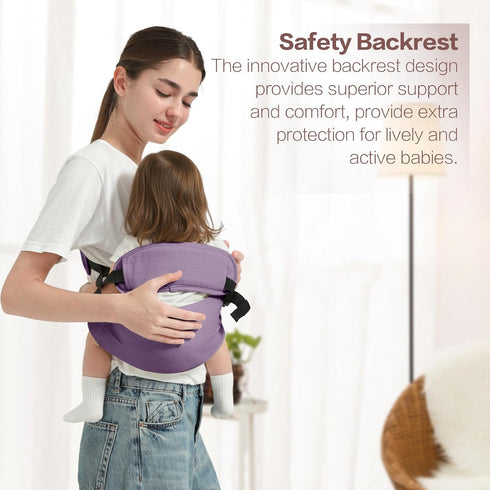 MISSWISDOM Toddler Sling Carrier, Toddler Carrier Sling, Baby Carriers Hip Carriers with Backrest, Lightweight