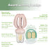 4 Haakaa Octopus Baby Fruit Food Feeder & Mini Freezer Nibble Tray Combo, Breastmilk Popsicle Molds for Cooling Relief