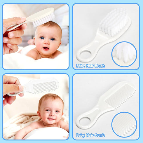 Set, Trimmer Set Set White-18 Baby Healthcare and Grooming Kit, Baby Safety Care Baby Electric Nail Newborn Nursery